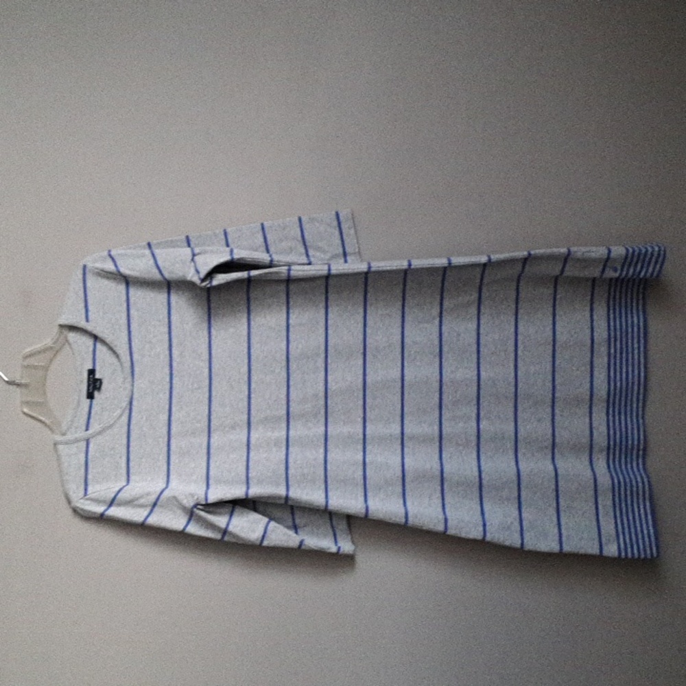 Nautica Stretch Dress NWOT White or Gray